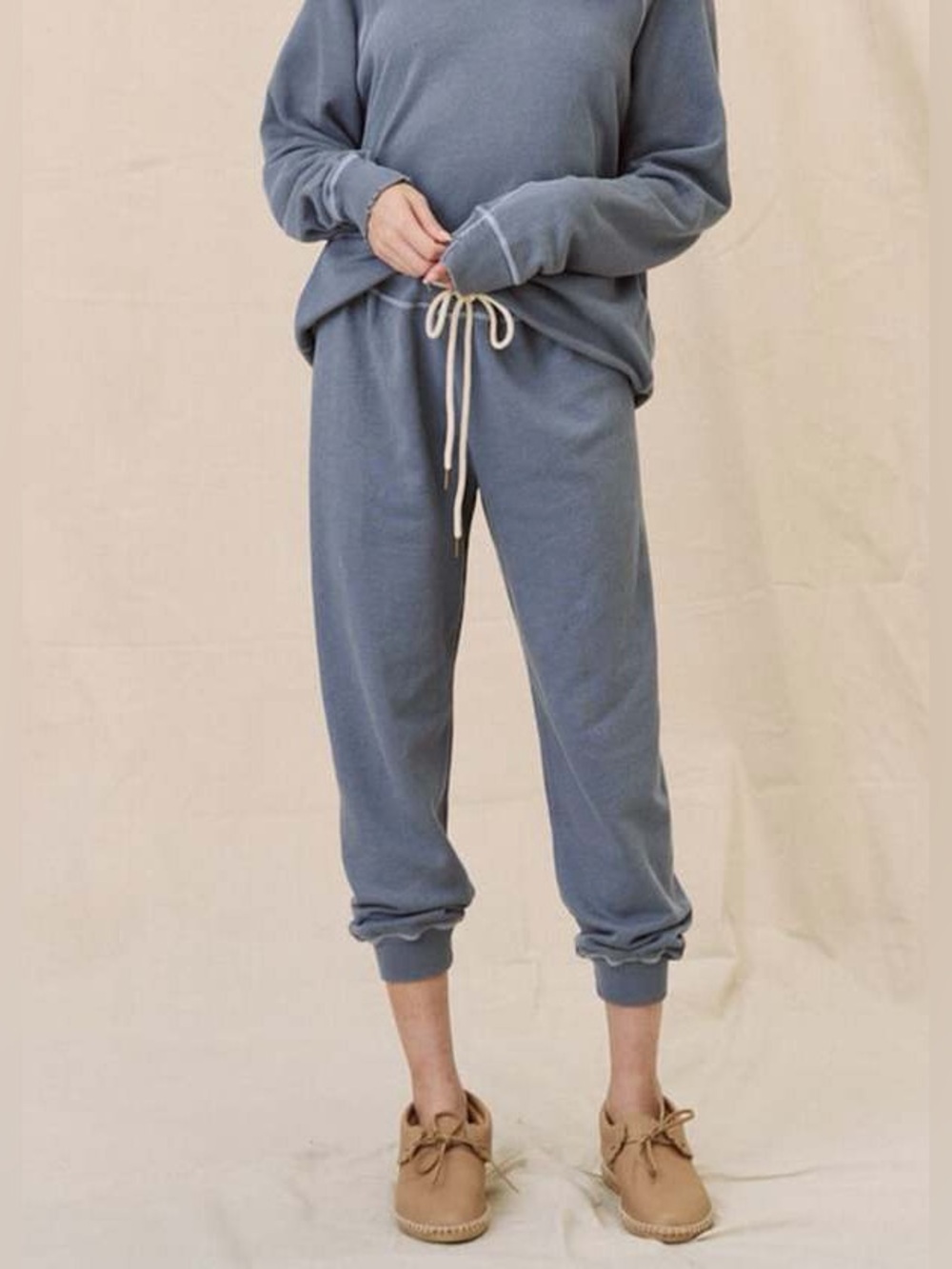 THE GREAT. The Cropped Sweatpant.